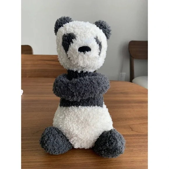 Jellycat London Bashful Panda Plush Stuffed Animal 12" Soft Toy Black White - Picture 8 of 10